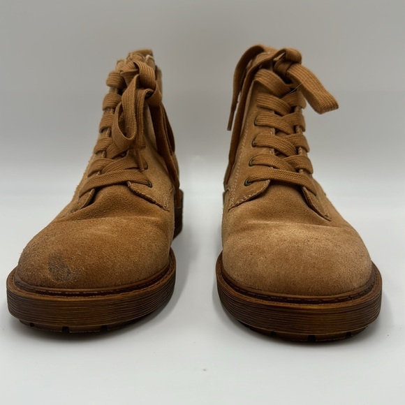 Zodiac tan Suede Ankle boots size 9 1/2 NWOT - Picture 3 of 15